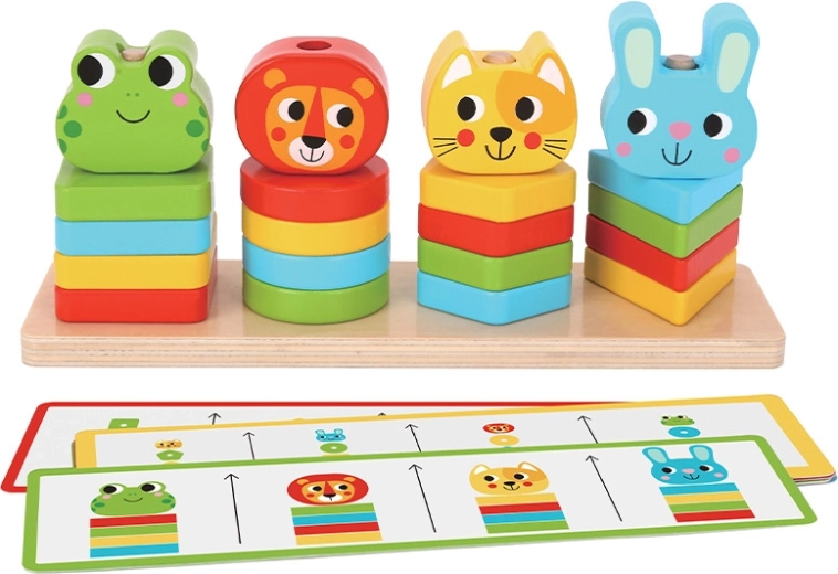 Babu fa oktatójáték állatkákkal