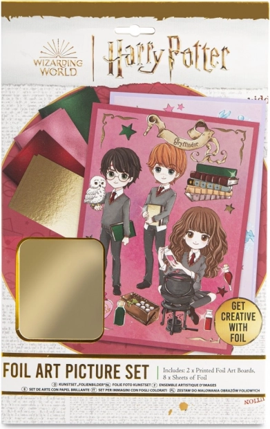 Kreatív készlet – fóliaképek HARRY POTTER