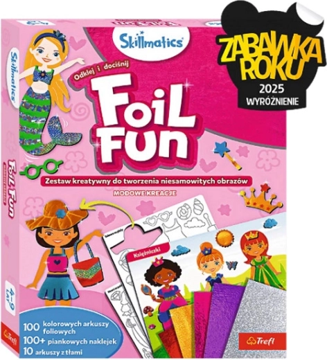 Trefl Skillmatics Foil Fun divatos kreációk