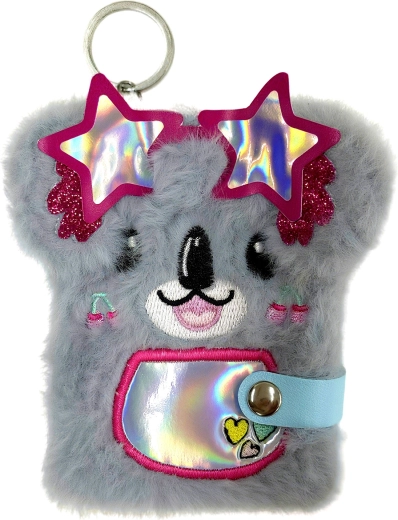 Mini plüss jegyzetfüzet A7 Koala