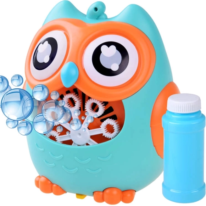 Bagoly alakú buborékfújó automata – Kék
