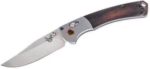 Benchmade Mini Crooked River zárható vadász zsebkés 8,6 cm