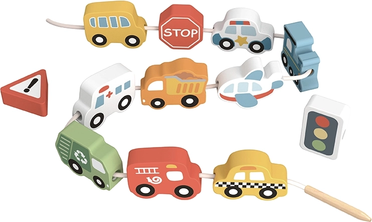 2Kids Toys közlekedési fűzős játék