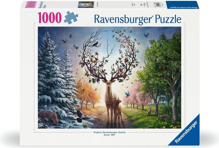 Ravensburger puzzle – Varázslatos szarvas, 1000 darabos