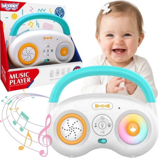 Woopie Baby interaktív zenei lejátszó gyerekeknek
