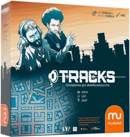 Tracks – kooperatív nyomozós társasjáték mobilalkalmazással