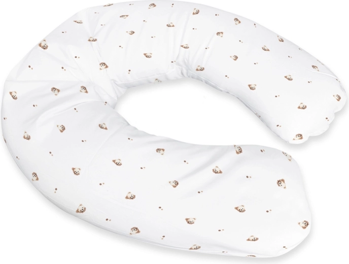 Babymatex szoptatós és pozicionáló Relax Jersey párna 190 cm, maci