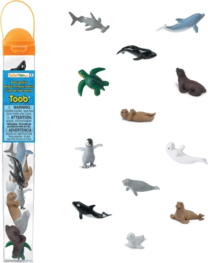 Safari Ltd. Toob – tengeri állatkölykök