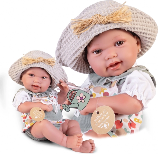 Antonio Juan valósághű baba teljes vinil testtel, 42 cm