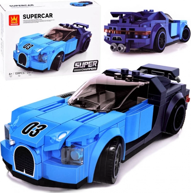 Wange Super Bajnokok építőkészlet sportautó