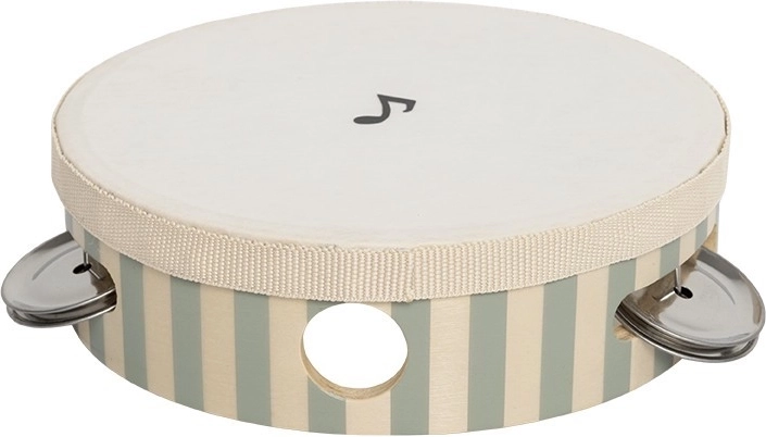 Jabadabado zöld tamburin – 1 db