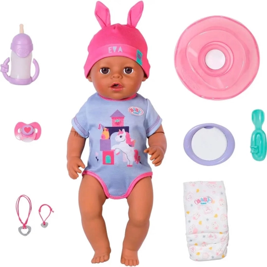 BABY born Eva Click & Play baba 43 cm varázslatos kézzel és kiegészítőkkel