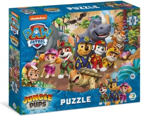 Puzzle Mancs Őrjárat – dzsungel, 60 darab