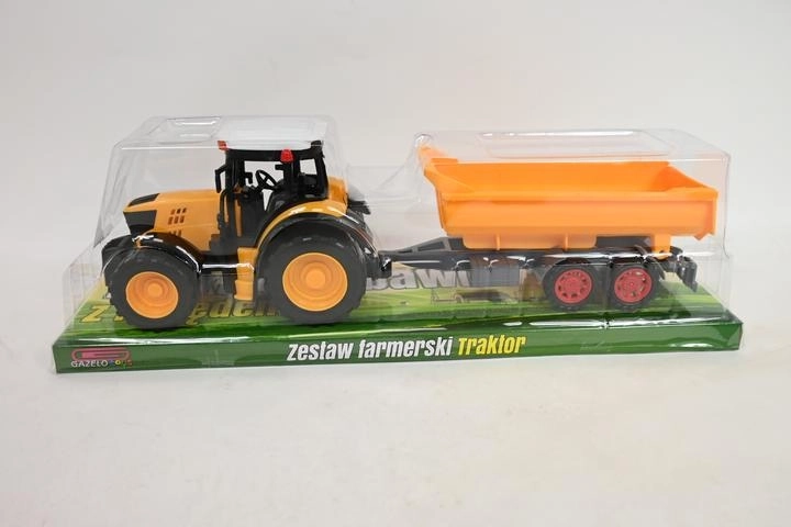 Traktor utánfutóval gyerekeknek