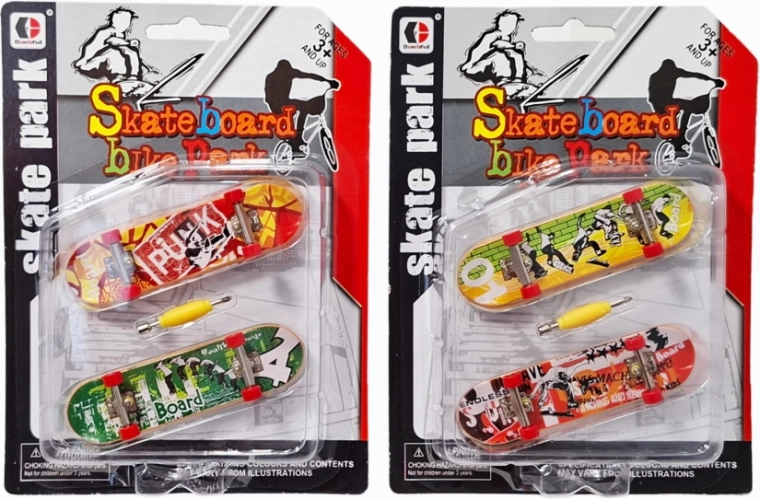 Fingerboard szett mini ujjszkatekkel és szerszámmal