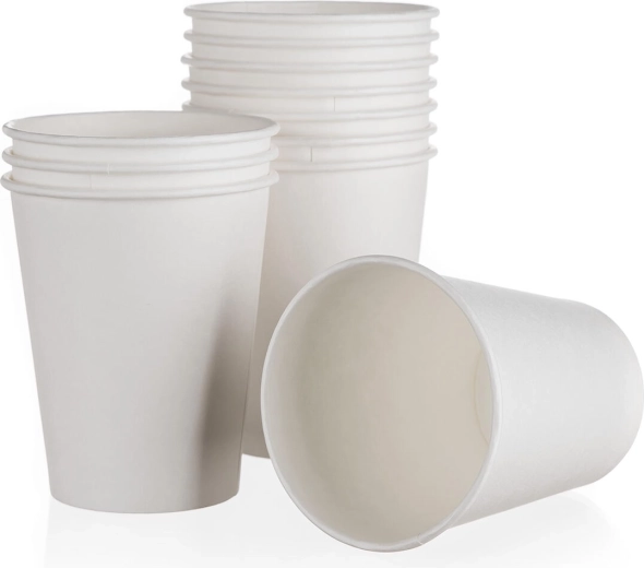 Papír poharak 200 ml fehér 12 db