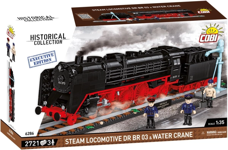 COBI DR BR 03 gőzmozdony vízdaruval, Executive Edition 1:35