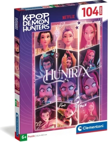 Clementoni puzzle Super K-Pop Demon Hunters 104 darab