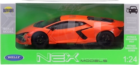 Lamborghini Revuelto fém–műanyag autómodell 1:24