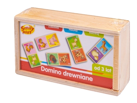 Smily Play fa dominó – Tanyasi állatok
