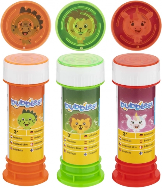 Buborékfújó - Három fajta: Dino, Oroszlán és Egyszarvú