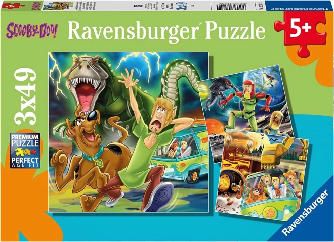 Ravensburger puzzle SCOOBY-DOO 3×49 darab