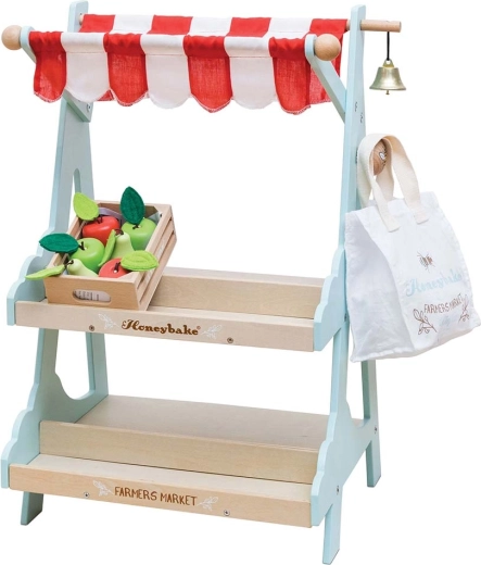 Le Toy Van fa játék piaci pult / boltost játszó stand