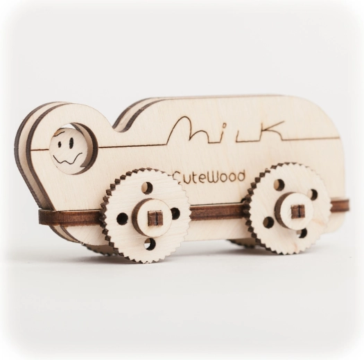 CuteWood fa 3D puzzle tejes kamion