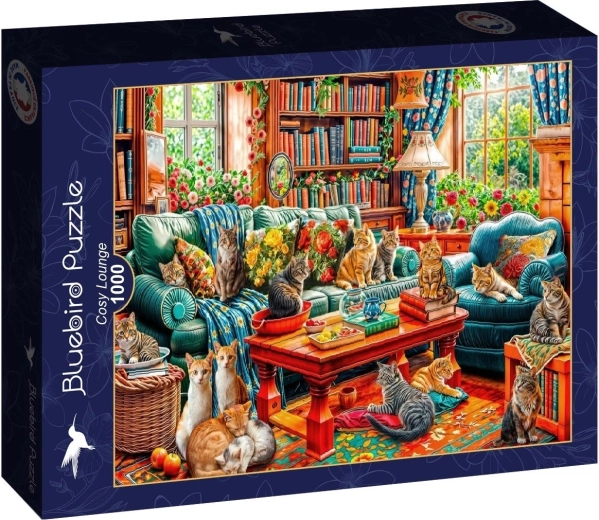 Bluebird puzzle – Otthonos nappali, 1000 darabos