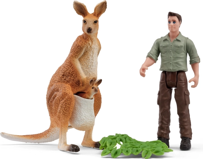 Schleich kirándulás kengurumentőrrel – 1 db
