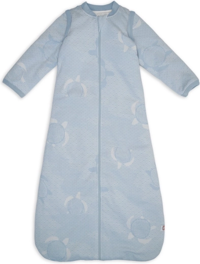 Lodger hálózsák levehető ujjakkal matcha blue fogg, méret 86/98
