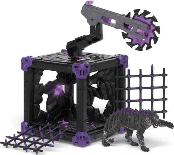Schleich Eldrador Creatures Árnyéktigris csatabarlang