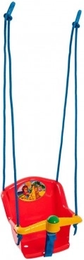 Gyermek hinta sípolóval, piros
