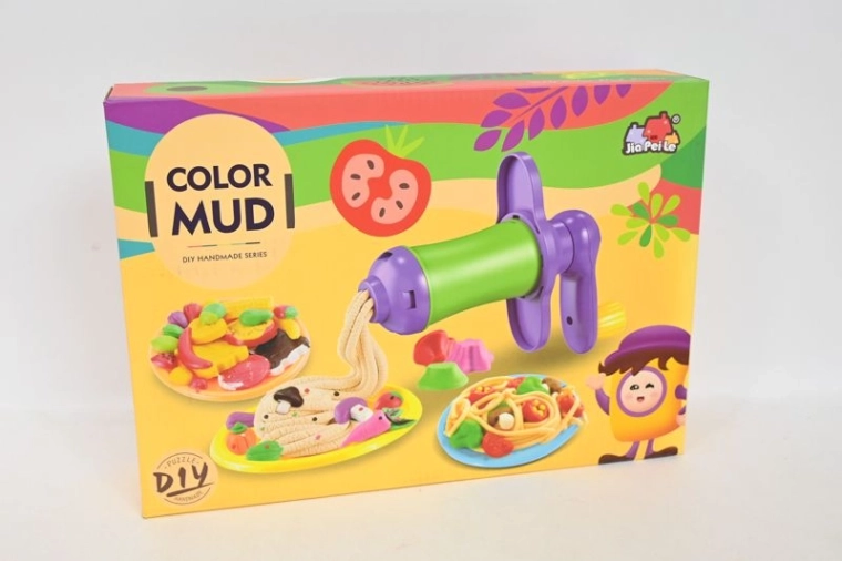 Color Mud DIY kézzel készített gyurmaszett tésztapréssel