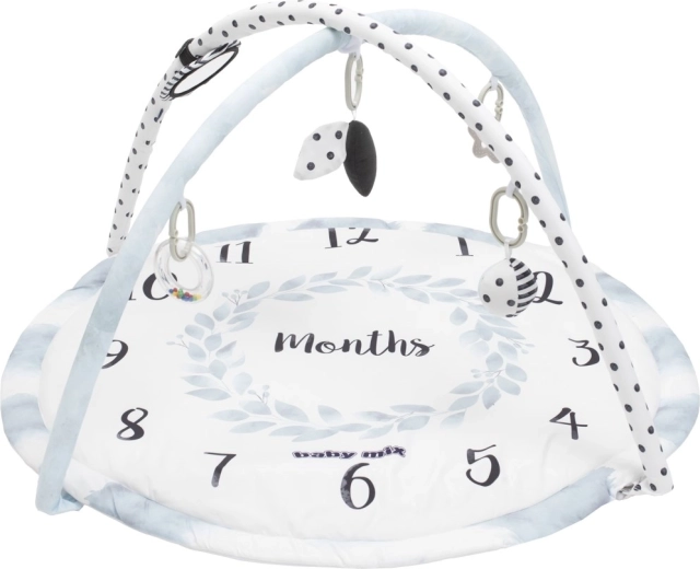 BABY MIX holdas, fehér játszószett takaróval