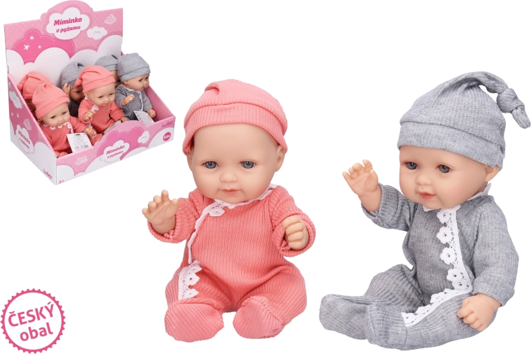 Pizsamás baba 26 cm – 1 darab