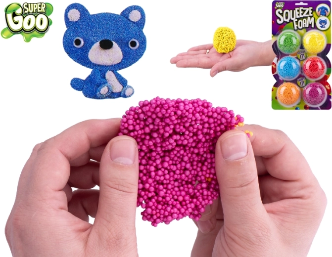 Super Goo habos gyurmamassza – 6 színes készlet
