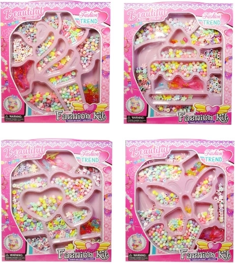 Színes gyöngyök karkötőkhöz gyerekeknek