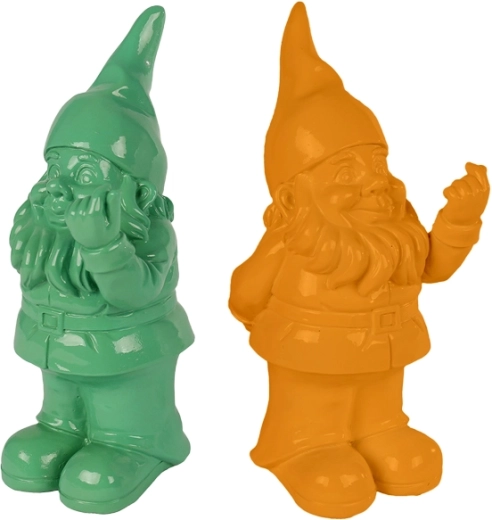 Porcelán persely törpe formában