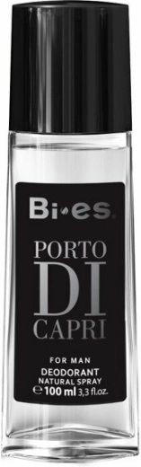 Férfi illatosított dezodor üvegben BI-ES Porto di Capri 100 ml