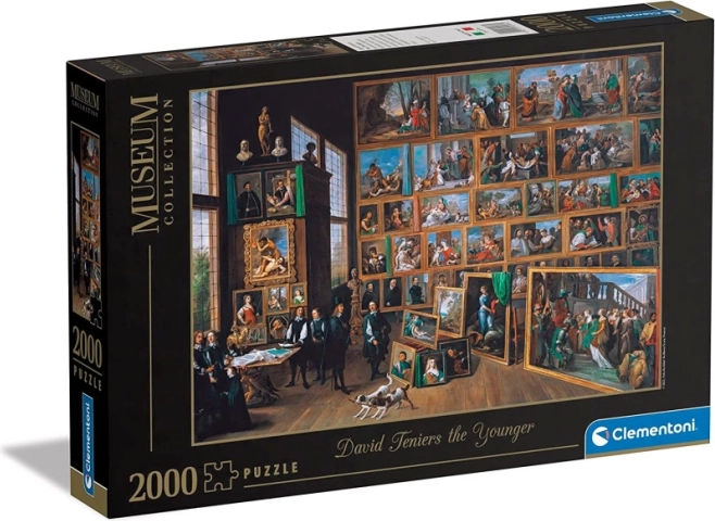 2000 darabos puzzle Teniers Múzeum Leopold Wilhelm főherceg