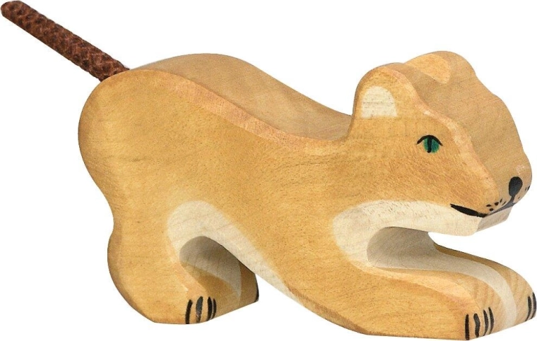 Holztiger kis játékos oroszlánkölyök – 1 darab
