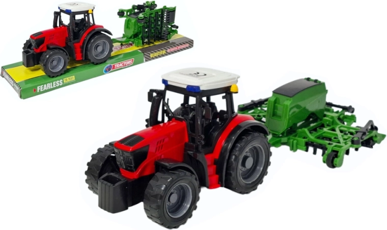 Traktor vetőgéppel