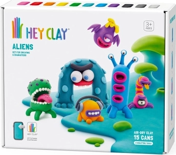 HEY CLAY modellező gyurma – Űrlények