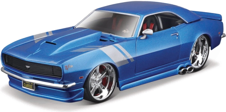 Maisto 1968 Chevrolet Camaro Z/28 fém autómodell 1:24