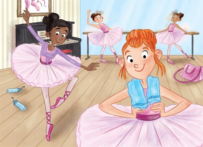 Clementoni gyerek puzzle Balett-táncosnő 30 darab