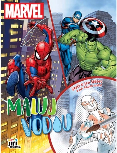 Marvel vízfestés A4