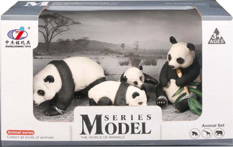 Panda család figura szett