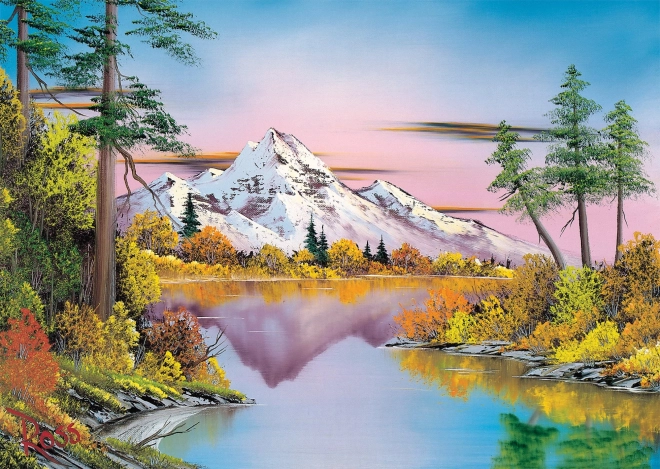 Puzzle Bob Ross: Visszatükröződések 1000 darab