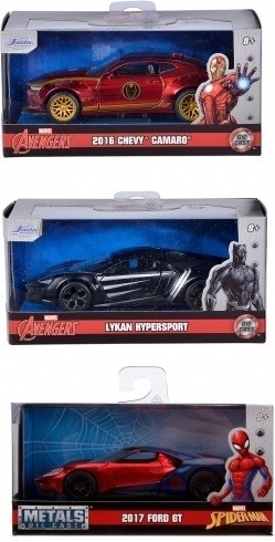 Jada Marvel járművek 1/32 mix
